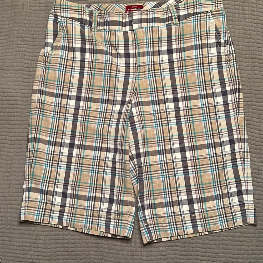 Plaid Bermuda Shorts Size 10